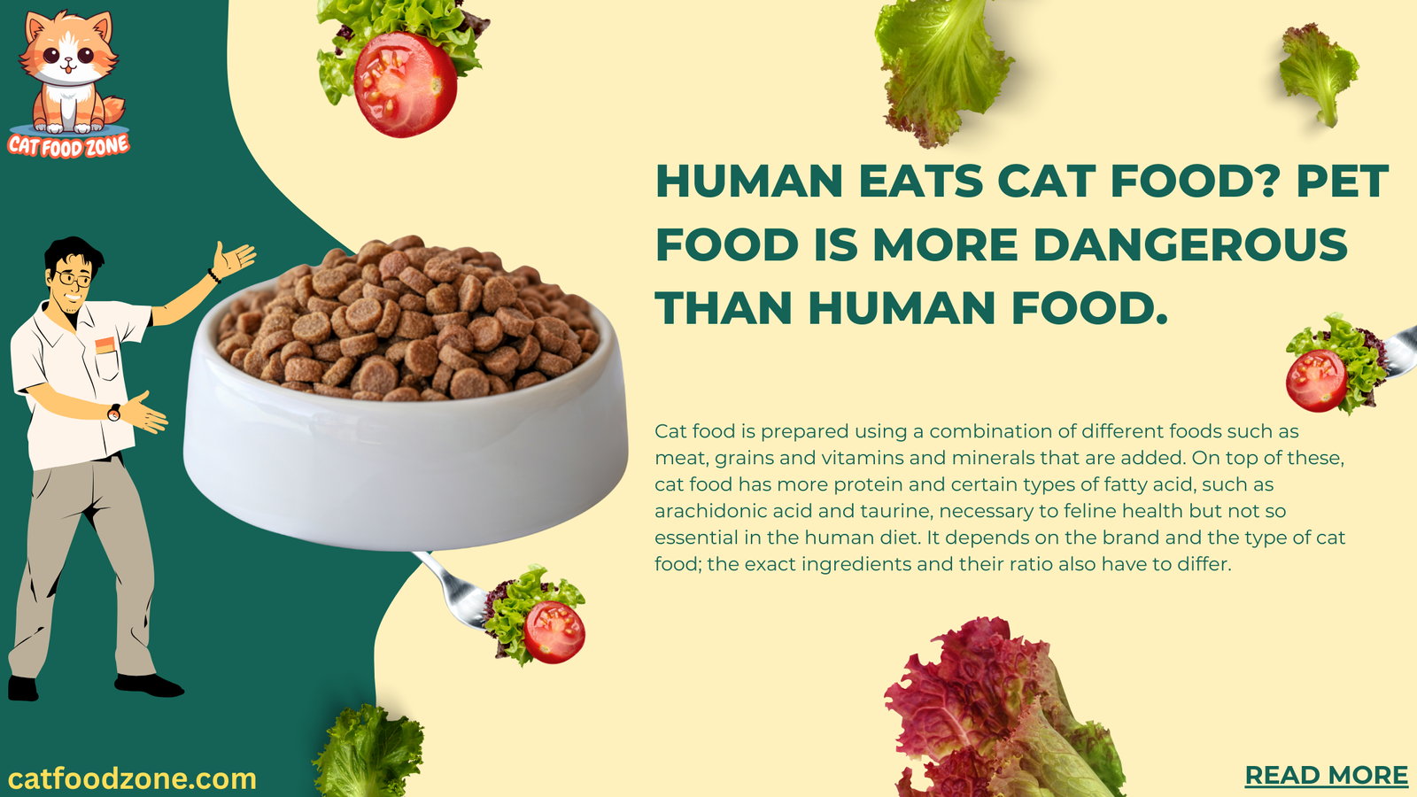 Can humans eat cat food? Dangers of Eating Pet Food vs Human Food